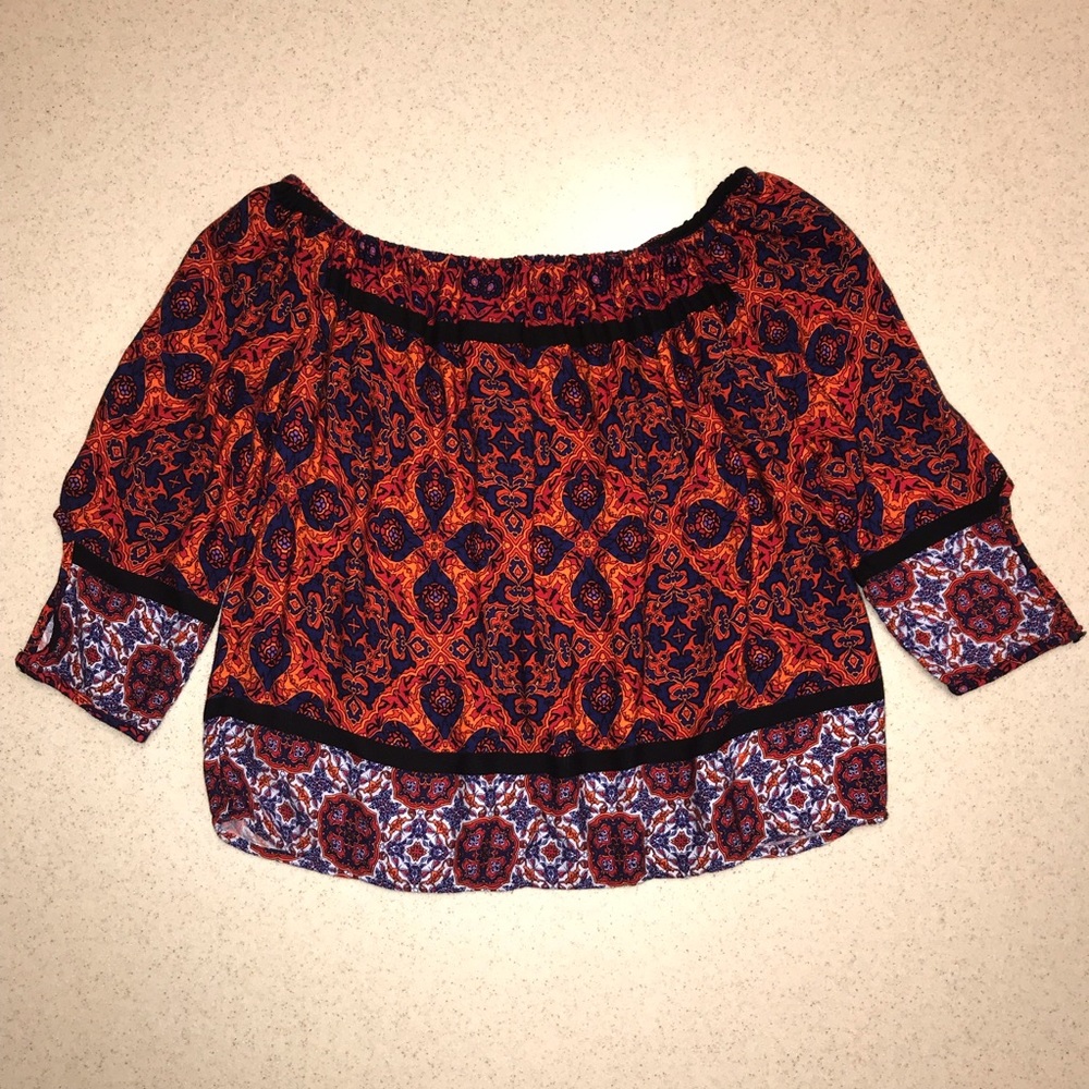 🌴3/$20 MINKPINK Off the Shoulder Crop Top XS